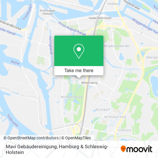 Mavi Gebäudereinigung map