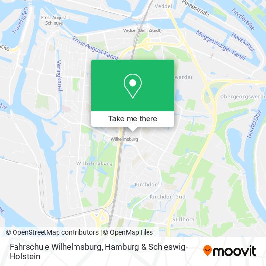 Fahrschule Wilhelmsburg map