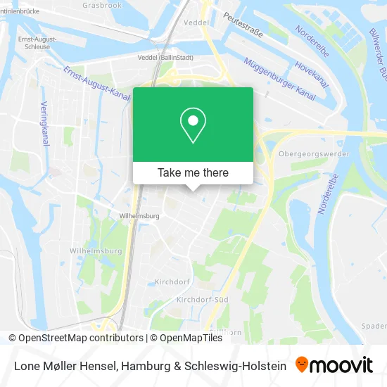 Карта Lone Møller Hensel
