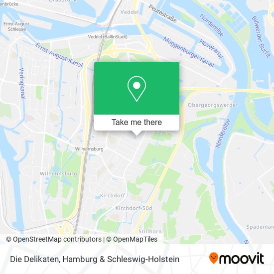 Die Delikaten map