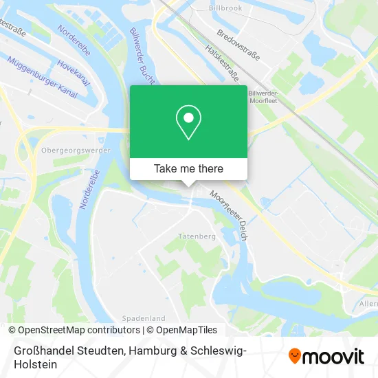 Карта Großhandel Steudten