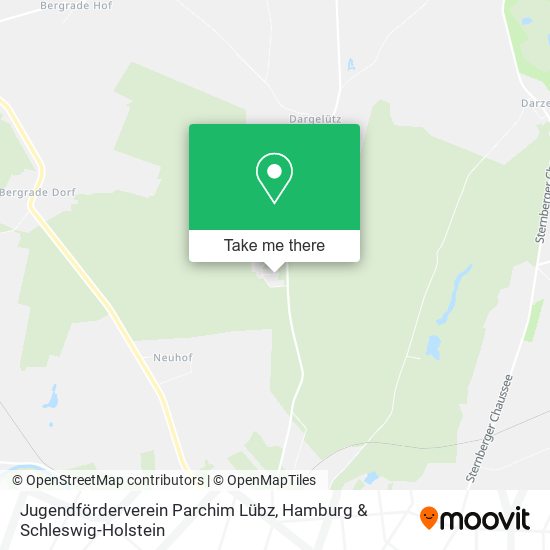 Jugendförderverein Parchim Lübz map