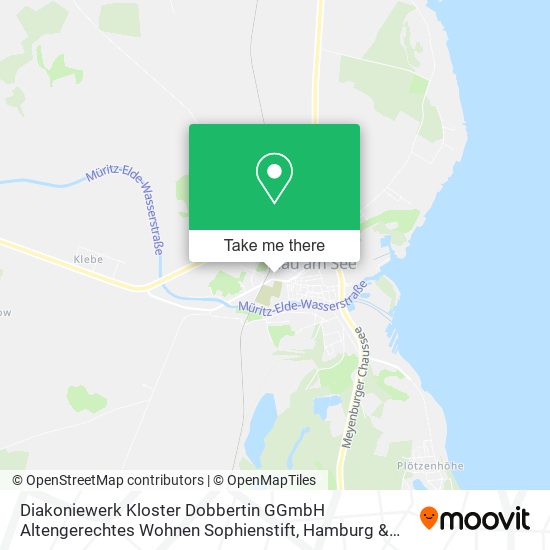 Diakoniewerk Kloster Dobbertin GGmbH Altengerechtes Wohnen Sophienstift map