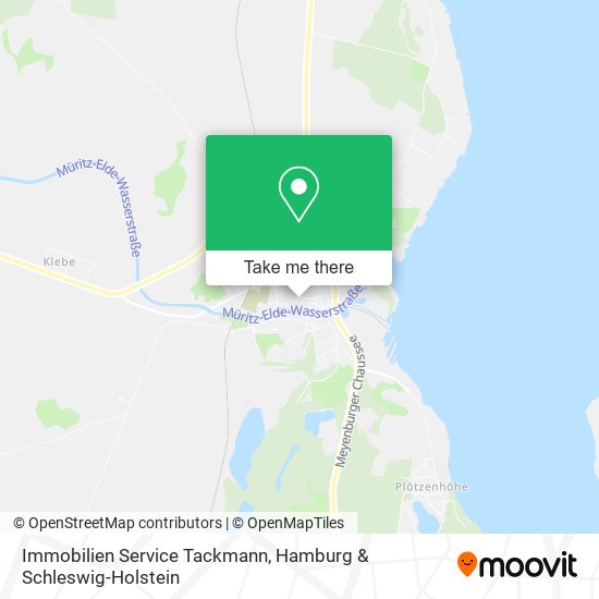 Immobilien Service Tackmann map