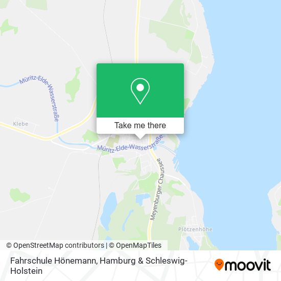 Fahrschule Hönemann map