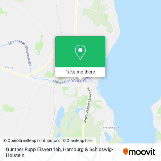 Günther Rupp Eisvertrieb map