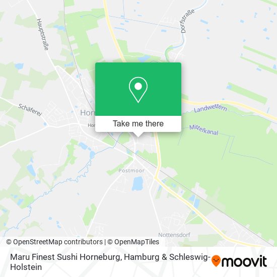 Maru Finest Sushi Horneburg map