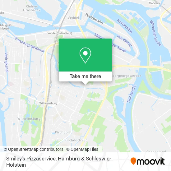 Карта Smiley's Pizzaservice