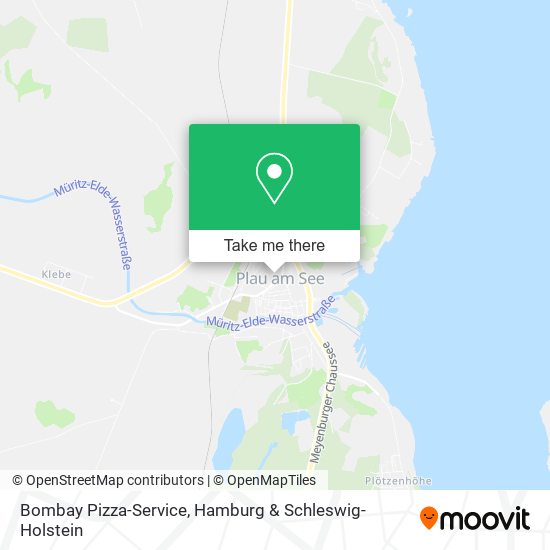 Bombay Pizza-Service map