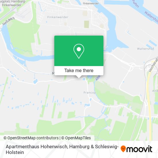 Apartmenthaus Hohenwisch map