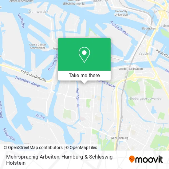 Карта Mehrsprachig Arbeiten