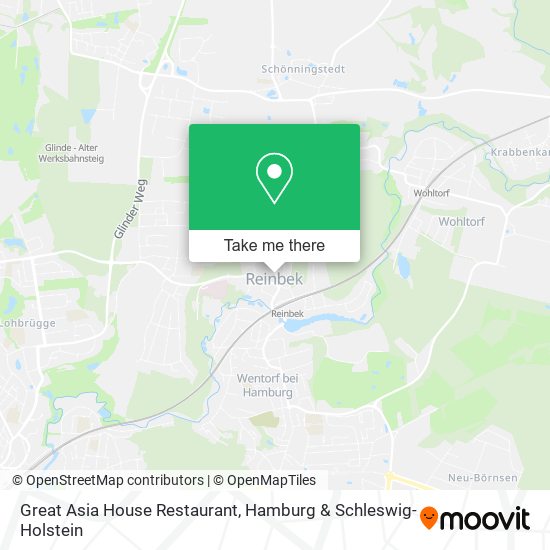 Great Asia House Restaurant map