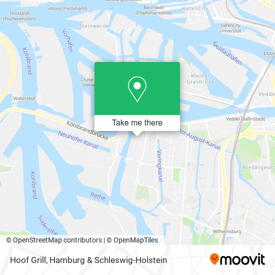 Карта Hoof Grill