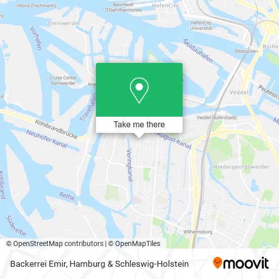 Карта Backerrei Emir