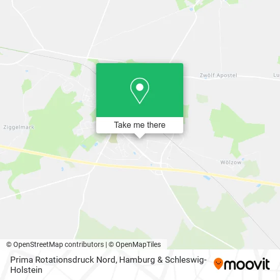 Карта Prima Rotationsdruck Nord