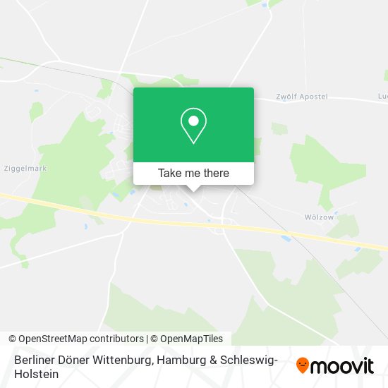 Berliner Döner Wittenburg map