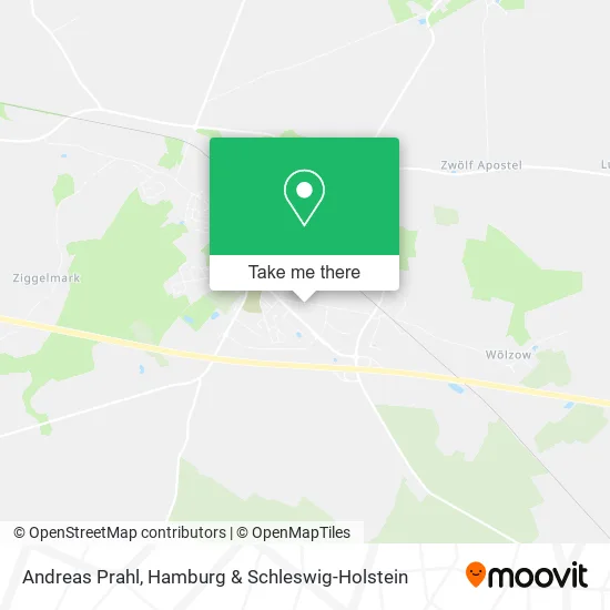 Карта Andreas Prahl