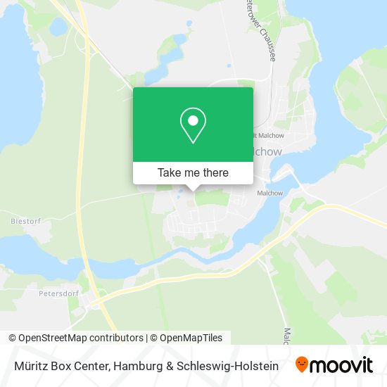 Müritz Box Center map