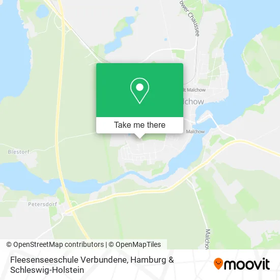 Карта Fleesenseeschule Verbundene