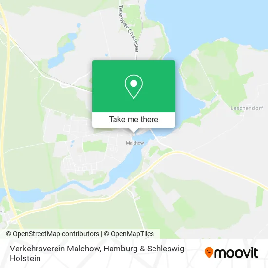 Карта Verkehrsverein Malchow