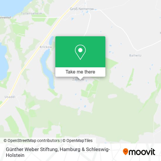 Günther Weber Stiftung map