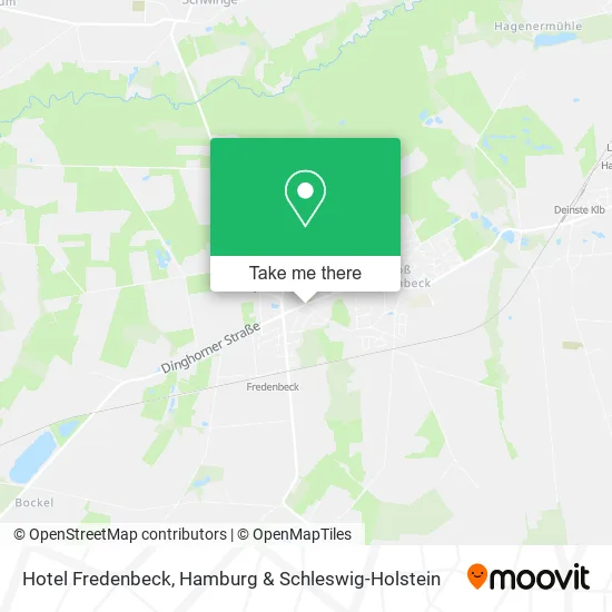 Карта Hotel Fredenbeck