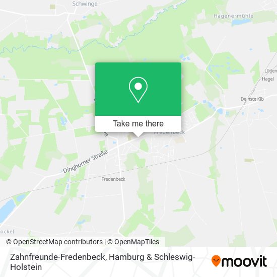 Zahnfreunde-Fredenbeck map