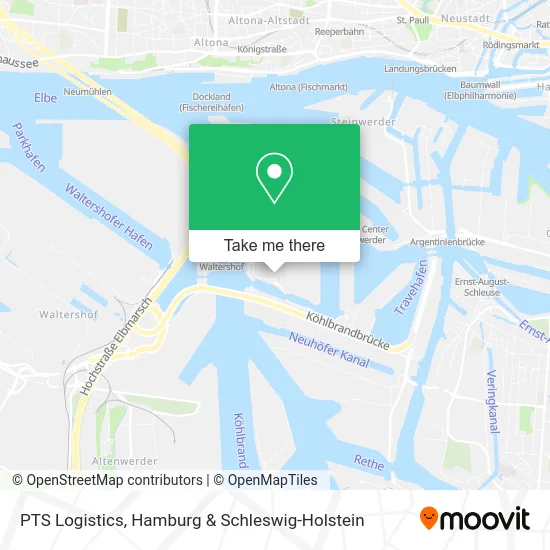 Карта PTS Logistics