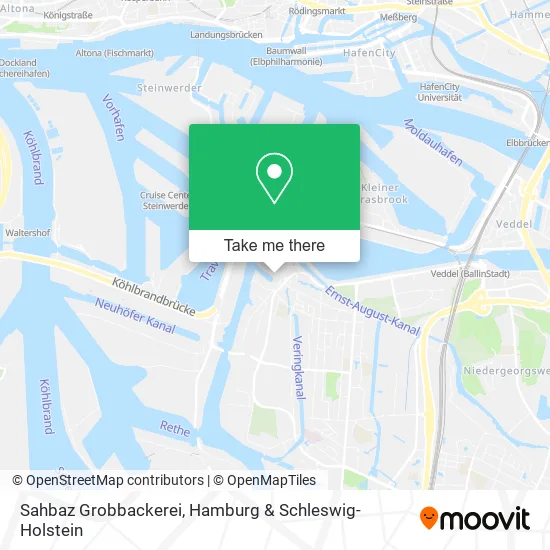 Карта Sahbaz Grobbackerei