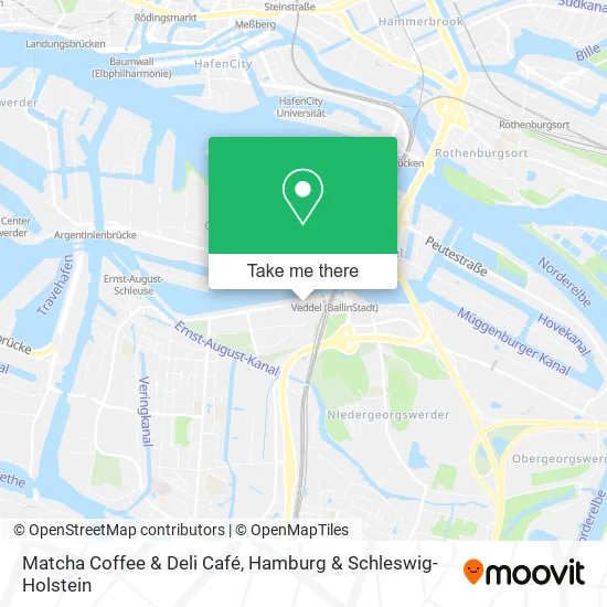 Matcha Coffee & Deli Café map