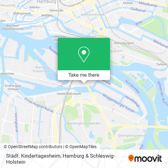 Карта Städt. Kindertagesheim