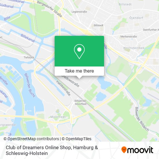 Club of Dreamers Online Shop map