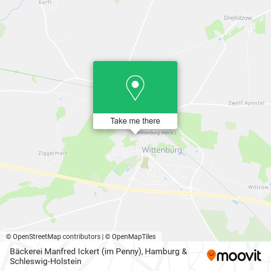 Bäckerei Manfred Ickert (im Penny) map