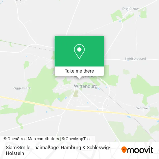 Карта Siam-Smile Thaimaßage