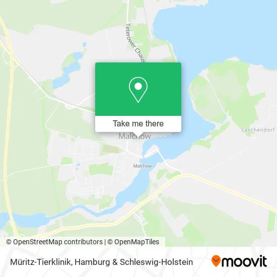 Карта Müritz-Tierklinik