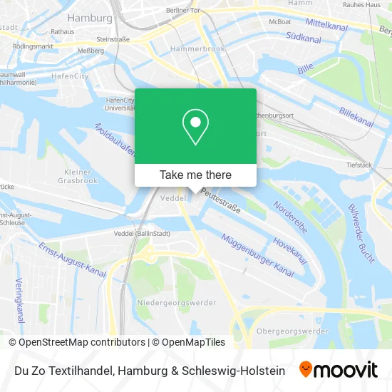 Карта Du Zo Textilhandel