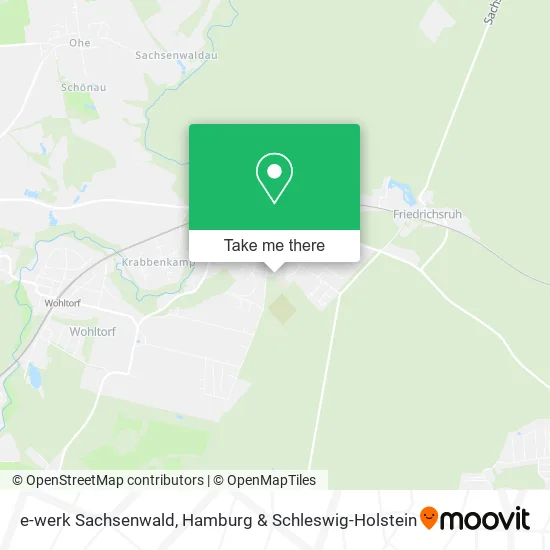 Карта e-werk Sachsenwald