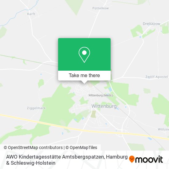 AWO Kindertagesstätte Amtsbergspatzen map