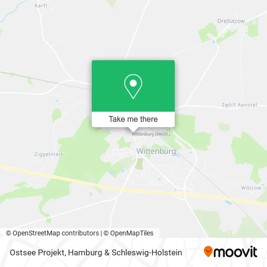 Карта Ostsee Projekt