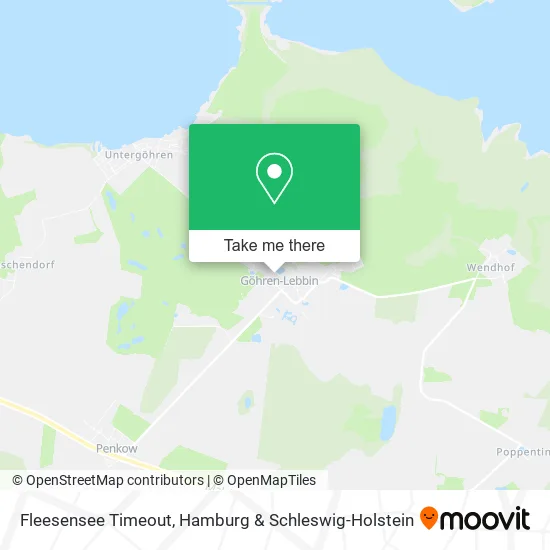 Карта Fleesensee Timeout