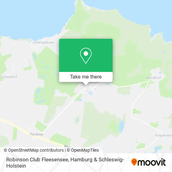 Карта Robinson Club Fleesensee