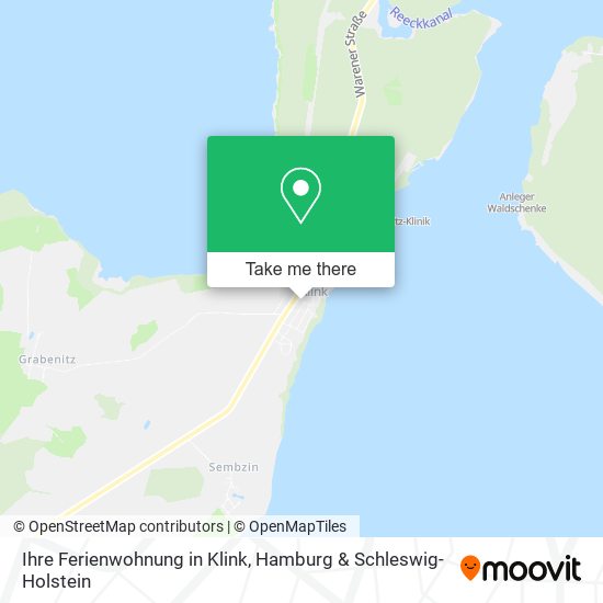 Ihre Ferienwohnung in Klink map