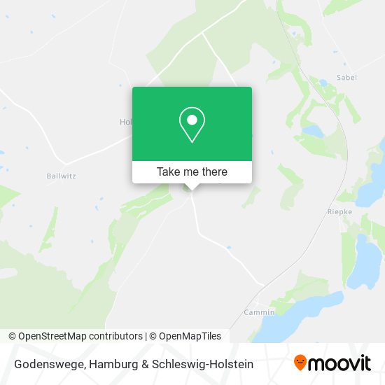 Godenswege map