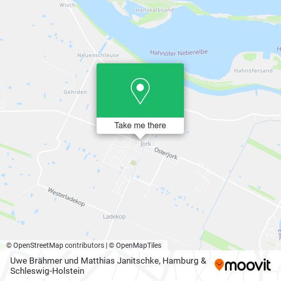 Uwe Brähmer und Matthias Janitschke map