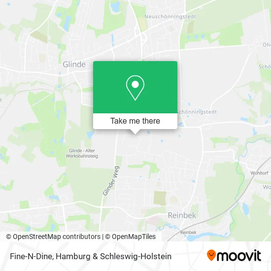 Карта Fine-N-Dine