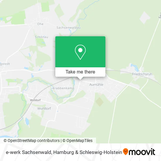 Карта e-werk Sachsenwald