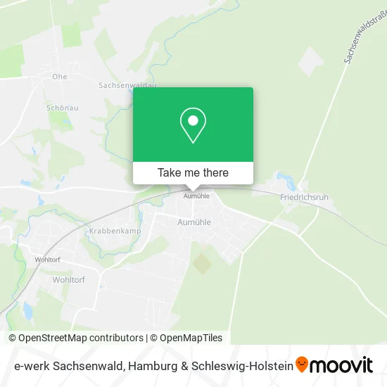 Карта e-werk Sachsenwald