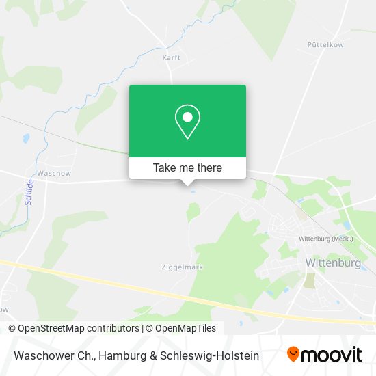 Waschower Ch. map