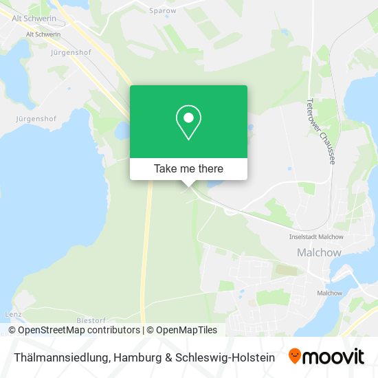 Thälmannsiedlung map