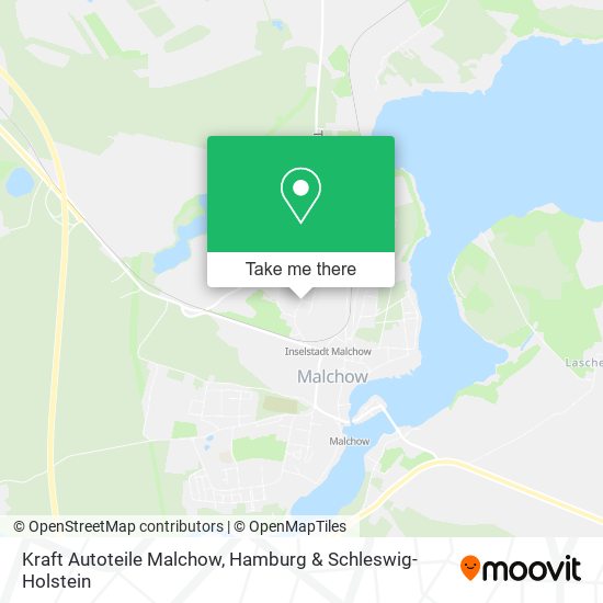 Карта Kraft Autoteile Malchow